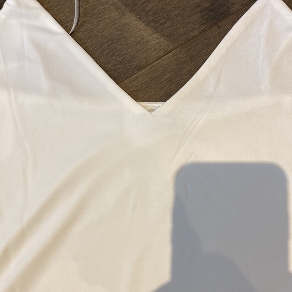 Simons Love Tree white slip dress v neck spaghetti straps brand new with tags - Picture 5 of 7